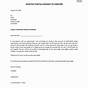 Sample Letter To Creditors For Payment Arrangements