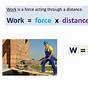 Work Force X Distance Worksheet