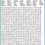 Printable Word Search Puzzles Hard