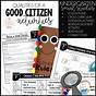 Good Citizen Anchor Chart