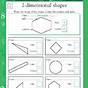Areas Of Two Dimensional Shapes Worksheet