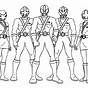 Power Ranger Printable Coloring Pages
