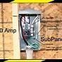Installing 60 Amp Sub Panel