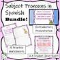 Intro To Spanish Worksheets