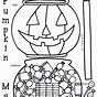 Halloween Math Coloring Pages