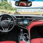 2021 Toyota Camry Se Red Interior