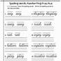 Handwriting Worksheets For 2nd Graders