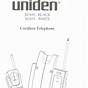 Uniden Xdect Sse35 Manual