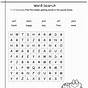 First Grade Word Search Printable