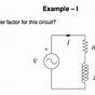 Calculate The Power Factor Of The Circuit