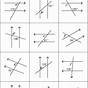 Supplementary And Congruent Angles Worksheets