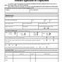 Printable Standard Application For Employment