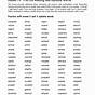 Decoding Multisyllabic Words Worksheet