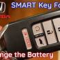 Honda Crv Keyless Remote Battery Change