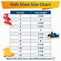Shoes Us Size Chart