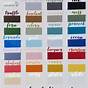 Waverly Chalk Paint Color Chart