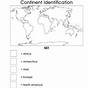Continent Worksheet For 2nd Grade
