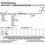 2009 Toyota Camry Exhaust System Diagram