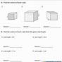 Volume Worksheets With Cubes