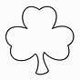 Shamrock Coloring Pages Printable