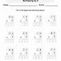 Multiply By 6 Worksheets