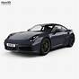 Porsche 911 Turbo S 3d Model