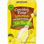 Country Time Lemonade Mixing Chart