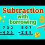How To Subtract By Borrowing