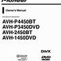 Pioneer Avh-2550nex Owner's Manual