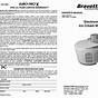 Bravetti Platinum Pro F1075h Owner's Manual