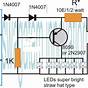 Simple Solar Light Circuit Diagram
