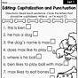 Grammar Worksheet For First Graders