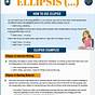 Ellipsis Worksheet Grammar