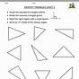 Types Of Triangles Grade 4 Worksheet