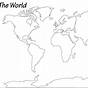 Printable Blank World Map Pdf