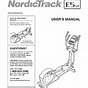 Nordictrack Elliptical E5vi Manual