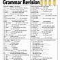 English Grammar Worksheet Printable