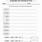 Expanded Form To Standard Form Worksheets