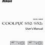 Nikon Coolpix S5200 Manual