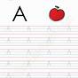 Letter A Worksheets