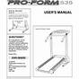 725 Proform Treadmill Manual