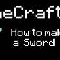 How To Make A Minecraft Sword