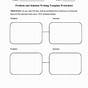 Problem And Solution Worksheets