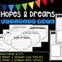 Hopes And Dreams Worksheet