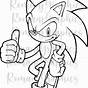 Sonic The Hedgehog Stencil Free