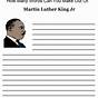Martin Luther Worksheets
