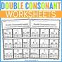 Double Consonant Worksheet 3rd Grade