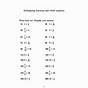 Multiply Whole Numbers And Fractions Worksheet