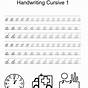 Cursive Handwriting Worksheet 3rd Grade