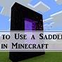 Can U Make A Saddle In Minecraft